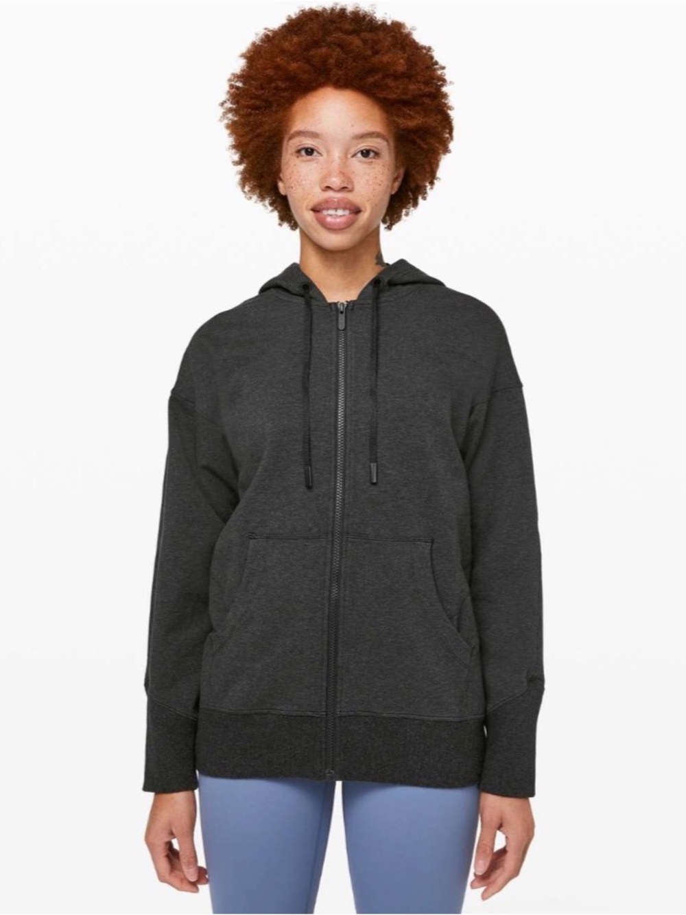 Lululemon Ready to Roll Hoodie
Heathered Black